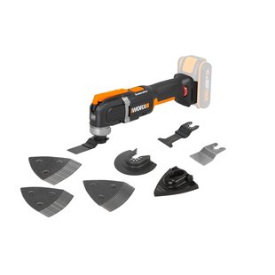Worx Oscillerende Multitool Sonicrafter Wx696.9 - 20v - Zonder Accu