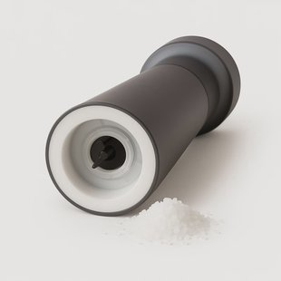 Pepper LED-peperstrooier, donkergrijs, accu, IP44 Lucande - Eetkamer - Modern - Kunststof - 1 lamp