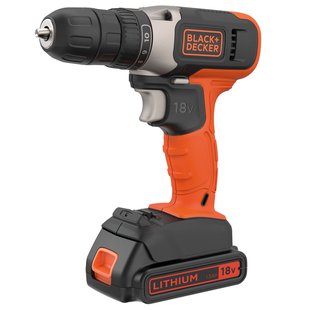 Black+decker Accuboormachine Bcd001c2-qw - 18v - (2x 1,5ah)