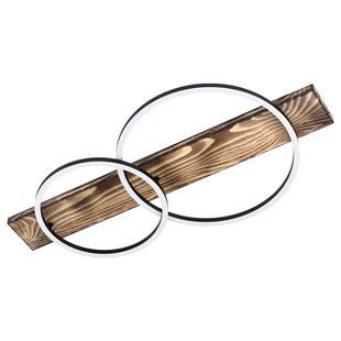 Eglo Plafondlamp Led Boyal Bruin 2x12w