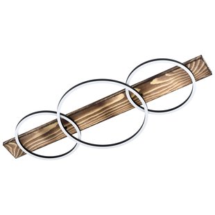 Eglo Plafondlamp Led Boyal Bruin 3x12w