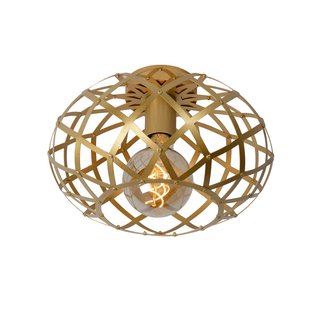 Lucide Plafondlamp Wolfram Goud Ø30cm E27