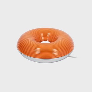 Fjora LED-tafel-/wandlamp Ø 30 cm oranje Lindby - Woonkamer - Designer - Glas - Rond