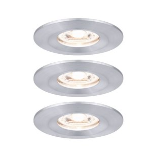Paulmann Inbouwspot Led Nova Mini Aluminium 3x4w