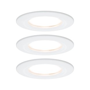 Paulmann Inbouwspot Led Nova 3-stapdim Wit 3x6,5w
