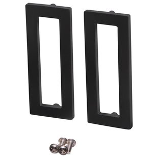 Storemax Schuifdeur Accessoire Handgreep Recht (vierkant) Zwart