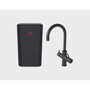 Ace Eco Kokendwaterkraan Boil Zwart C-uitloop
