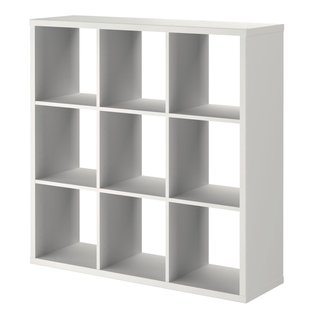 Elements Kubus Kast Wit 3x3