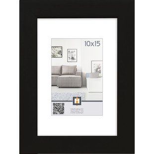Livorno Fotolijst Zwart 10x15cm
