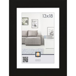 Livorno Fotolijst Zwart 13x18cm