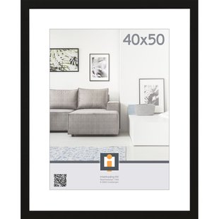 Livorno Fotolijst Zwart 40x50cm