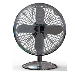 Sencys Tafelventilator Ø30cm New Class Ii 45w Chroom