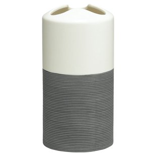 Sealskin Doppio Tandenborstelhouder Porselein Grijs