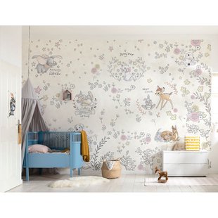 Best Of Friends Fotobehang - Meerkleurig - 2,54m X 368cm