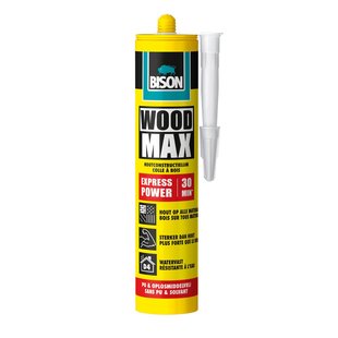 Bison Wood Max Houtlijm Express Power 30min 380gr