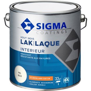 Sigma Lak Interieur Zijdeglans Ral9010 2,5l
