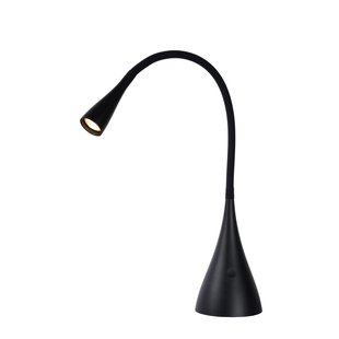 Lucide Bureaulamp Zozy Zwart ⌀11,5cm Led Dimbaar 3w