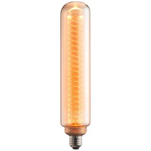 Brilliant Ledfilamentlamp Tube Filament Xl - Amber - D6cm - Warm Wit - E27 - 2,8w