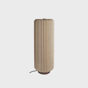 Alba vloerlamp, linnen, naturel, hoogte 72 cm Watt & Veke - Slaapkamer - Designer - Stof - Cilinder
