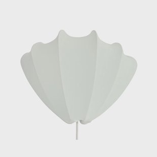 Anna wandlamp, katoen, wit, Ø 45 cm Watt & Veke - Slaapkamer - Designer - Stof