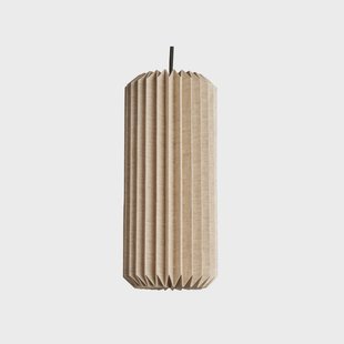 Alba hanglamp, Ø 15 cm, naturel, linnen Watt & Veke - Slaapkamer - Designer - Stof - Cilinder