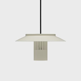 Lille 24 hanglamp, linnenwit, aluminium, Ø 24 cm Pholc - Keuken - Designer - 1 lamp