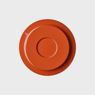 Lille 18 wandlamp, oranje, aluminium, Ø 18 cm Pholc - Gang / Hal - Designer - Rond