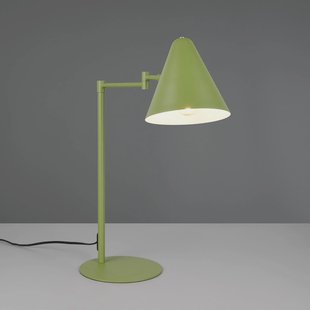 Trio Lighting Tafellamp Cosima, groen, hoogte 50 cm, metaal