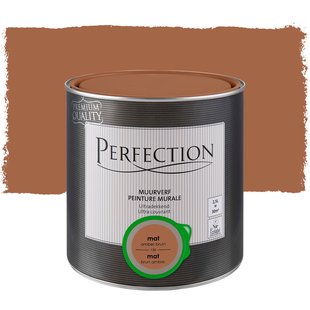 Perfection Ultradekkend Muurverf - Mat - Amber Bruin - 2,5l