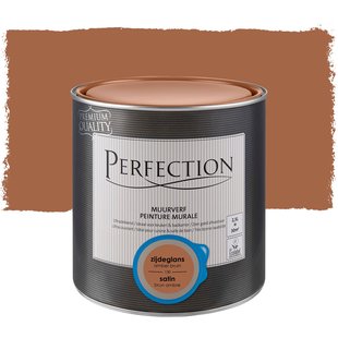 Perfection Ultradekkend Muurverf - Zijdeglans - Amber Bruin - 2,5l