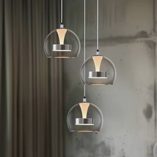 Trio Lighting LED hanglamp Flynt, Ø 42 cm chroomkleurig, metaal CCT 3-lamps.