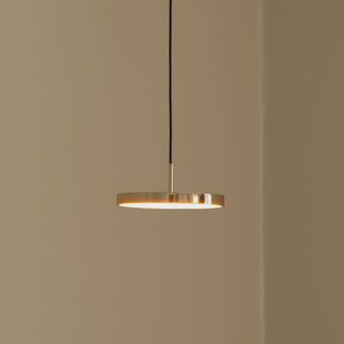 UMAGE LED hanglamp Asteria Micro, gepolijst messing, Ø 15 cm