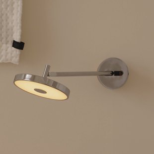 UMAGE LED wandlamp Asteria LONG HW, gepolijst staal, 45 cm