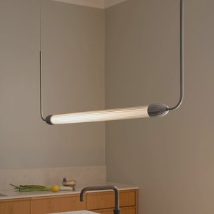 UMAGE hanglamp LEMON SQUEEZE LINEAR, staal, 138 cm, GU10