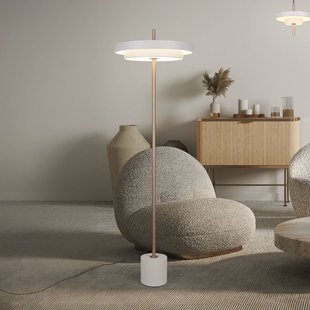 Trio Lighting LED vloerlamp Keaton, lichtgrijs, hoogte 138 cm, metaal, CCT