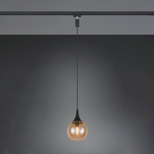 Trio Lighting Spoor-hanglamp LUMINA voor DUOline, amberkleurig