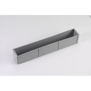 Engels Lichtgrijze Inzetbak – 555x89x99 Mm, Pp Kunststof