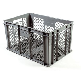 Euronorm Cateringbak – 64 Liter, 600x400x320 Mm, Grijs