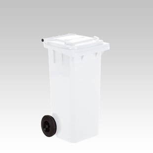 Witte Engels Afvalcontainer – 120 Liter, Hdpe Kunststof