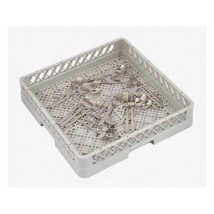 Engels Vaatwaskorf Voor Bestek – 500x500x100 Mm, Pp Kunststof