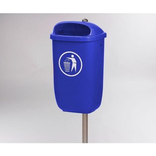 Blauwe Engels City-afvalbak – 50 Liter, Hdpe Kunststof