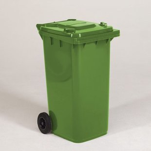 Engels Groene Afvalcontainer – 240 Liter, Hdpe Kunststof