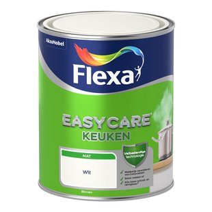 Flexa Easycare Muurverf - Mat - Wit - 1l