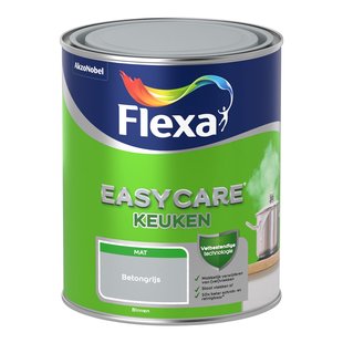 Flexa Muurverf Easycare Keuken Mat Betongrijs 1l