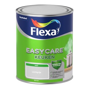 Flexa Easycare Muurverf - Mat - Lichtgrijs - 1l
