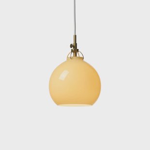 TOSCANA hanglamp, crème, Ø 18 cm, glas Halo Design - Eetkamer - Designer - 1 lamp