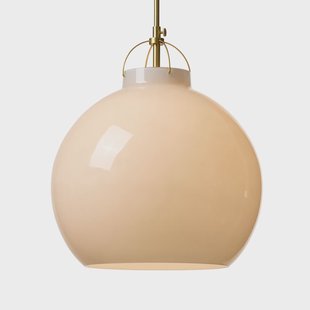 TOSCANA hanglamp, grijs, Ø 36 cm, glas Halo Design - Eetkamer - Designer - 1 lamp