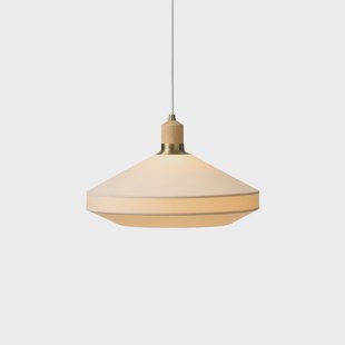 PARIS SOFT hanglamp, crème, textiel, Ø 40 cm Halo Design - Eetkamer - Designer - Stof - 1 lamp