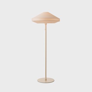 PARIS SOFT vloerlamp, crème, textiel hoogte 140 cm Halo Design - Woonkamer - Designer - Stof - 1 lamp