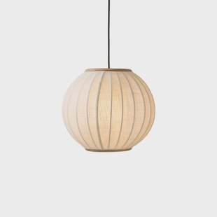 BALLOON hanglamp, Ø 40 cm, crème, textiel Halo Design - Eetkamer - Designer - Stof - 1 lamp